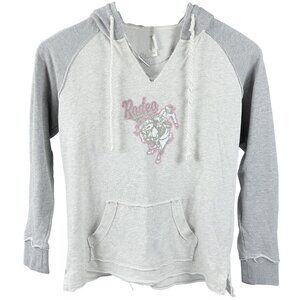 LIVE LOVE OURAY Rodeo Graphic Pullover Hoodie XL – Raglan Hooded Sweatshirt